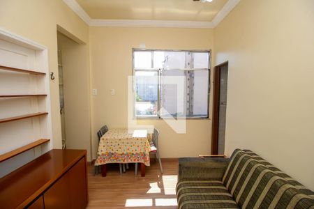 Sala de apartamento para alugar com 1 quarto, 34m² em Catete, Rio de Janeiro