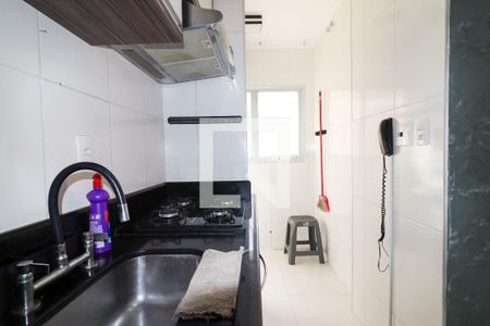 Cozinha de apartamento à venda com 1 quarto, 40m² em Centro, Campinas
