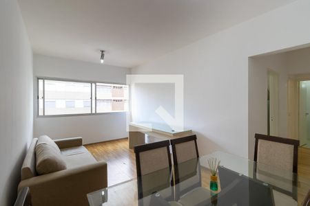 Sala de apartamento para alugar com 1 quarto, 55m² em Centro, Campinas