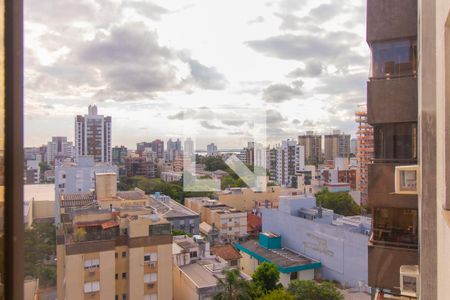 Vista da Sala de apartamento para alugar com 2 quartos, 60m² em Menino Deus, Porto Alegre