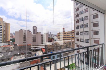 Varanda de kitnet/studio à venda com 1 quarto, 27m² em Brás, São Paulo