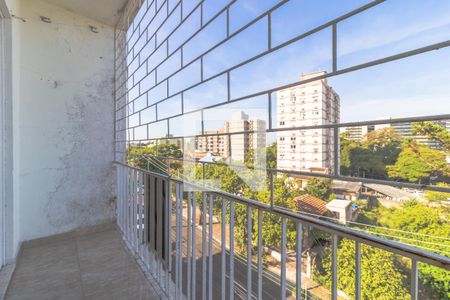 Sala-Varanda de apartamento à venda com 1 quarto, 53m² em Marechal Rondon, Canoas