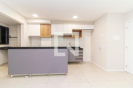 Sala/Cozinha de apartamento à venda com 2 quartos, 48m² em Vila Carmosina, São Paulo
