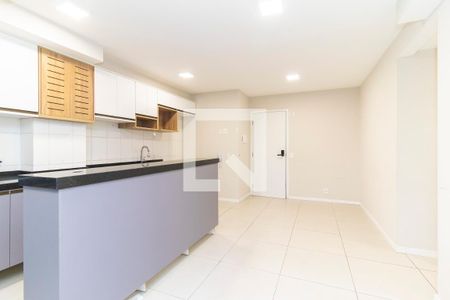 Sala/Cozinha de apartamento à venda com 2 quartos, 48m² em Vila Carmosina, São Paulo