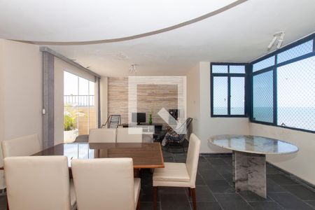 Sala 1 de apartamento para alugar com 3 quartos, 320m² em Barra Funda, Guarujá