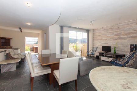 Sala 1 de apartamento para alugar com 3 quartos, 320m² em Barra Funda, Guarujá