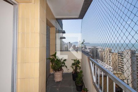 Quarto - Varanda de apartamento para alugar com 3 quartos, 320m² em Barra Funda, Guarujá
