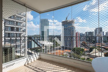 Apartamento para alugar com 105m², 3 quartos e 2 vagasSala - Varanda