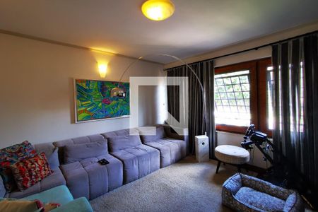 Sala de TV de casa de condomínio à venda com 4 quartos, 400m² em Portal do Paraíso I, Jundiaí