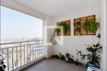 Varanda da Sala de apartamento à venda com 3 quartos, 72m² em Vila Leonor, Guarulhos