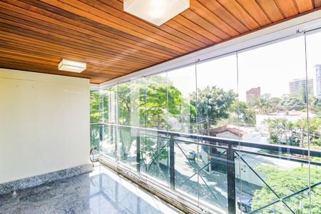 Varanda de apartamento à venda com 3 quartos, 167m² em Jardim Santo Amaro, São Paulo