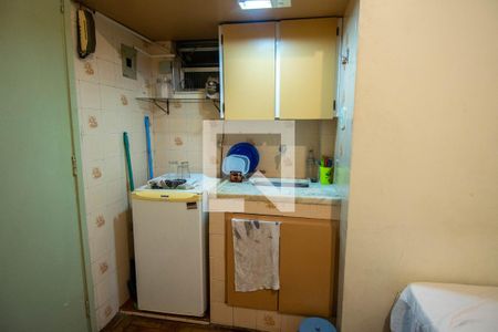 Cozinha de apartamento para alugar com 1 quarto, 20m² em Copacabana, Rio de Janeiro