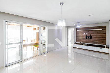 Sala de apartamento para alugar com 3 quartos, 105m² em Jardim Caravelas, São Paulo