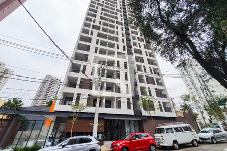 Fachada do Prédio de apartamento para alugar com 1 quarto, 37m² em Vila Mariana, São Paulo