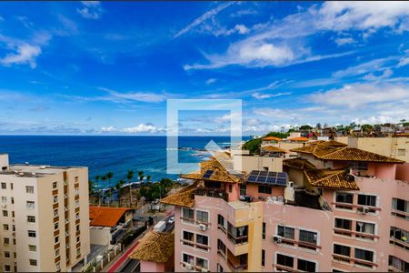 Vista da sala de apartamento para alugar com 1 quarto, 90m² em Rio Vermelho, Salvador
