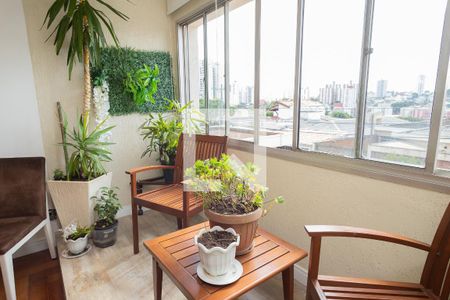 Sacada  de apartamento à venda com 3 quartos, 110m² em Nova Petrópolis, São Bernardo do Campo