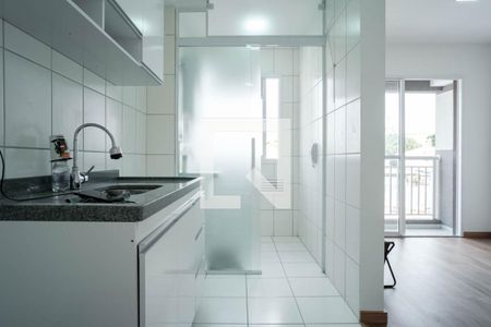 Cozinha de apartamento para alugar com 2 quartos, 47m² em Jardim Brasília (zona Leste), São Paulo