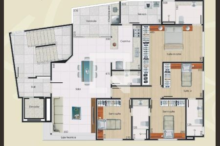 Apartamento à venda com 4 quartos, 134m² em Liberdade, Belo Horizonte
