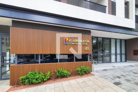 Studio para alugar com 22m², 1 quarto e sem vagaFachada e portaria