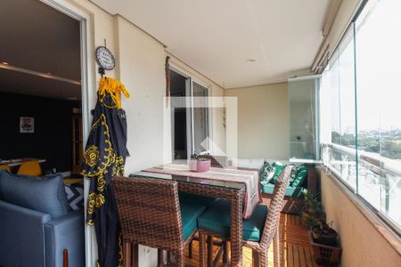 Varanda Gourmet  de apartamento para alugar com 2 quartos, 80m² em Tatuapé, São Paulo