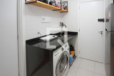 Cozinha de apartamento à venda com 1 quarto, 30m² em Jardim Planalto, São Paulo