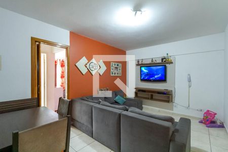 Sala de apartamento à venda com 1 quarto, 57m² em Rudge Ramos, São Bernardo do Campo