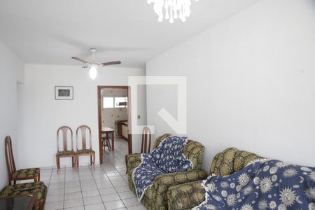 Sala de apartamento para alugar com 3 quartos, 150m² em Tupi, Praia Grande