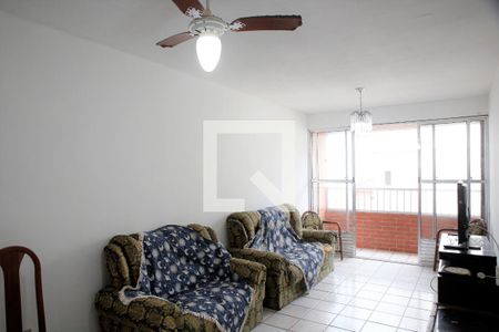 Sala de apartamento para alugar com 3 quartos, 150m² em Tupi, Praia Grande