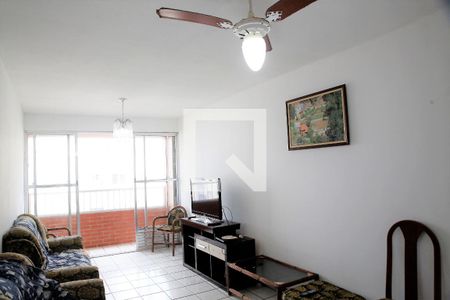 Sala de apartamento para alugar com 3 quartos, 150m² em Tupi, Praia Grande