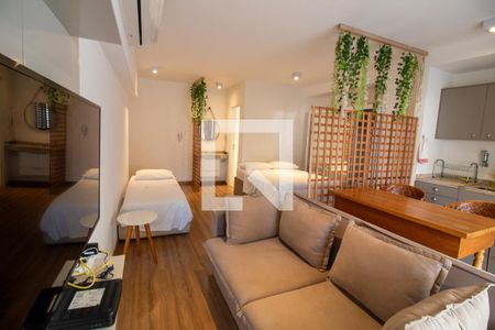 Studio  de kitnet/studio para alugar com 1 quarto, 52m² em Campo Belo, São Paulo