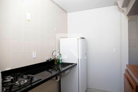 Cozinha + Área de Serviço de apartamento à venda com 1 quarto, 31m² em Cidade Baixa, Porto Alegre