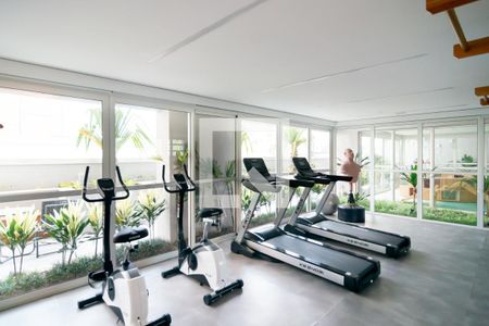 Apartamento para alugar com 38m², 1 quarto e sem vaga Apartamento para alugar com 38m², 1 quarto e sem vagaAcademia