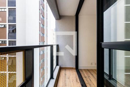 Varanda de kitnet/studio à venda com 1 quarto, 31m² em Vila Mariana, São Paulo