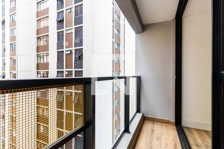 Varanda de kitnet/studio à venda com 1 quarto, 31m² em Vila Mariana, São Paulo