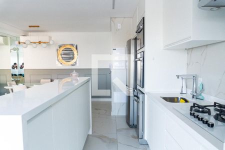 Cozinha de apartamento à venda com 2 quartos, 74m² em Mirandópolis, São Paulo