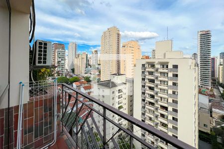 Sacada de apartamento para alugar com 1 quarto, 67m² em Vila Nova Conceição, São Paulo