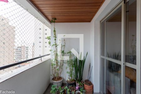 Varanda da Sala de apartamento à venda com 3 quartos, 90m² em Vila Gumercindo, São Paulo