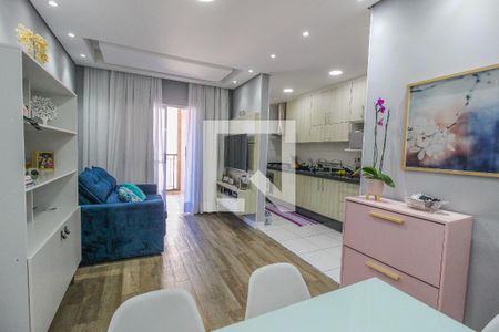 Sala de apartamento à venda com 2 quartos, 68m² em Jardim Florida, Jundiaí
