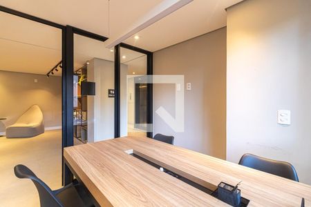 Sala de reunião  de apartamento para alugar com 1 quarto, 25m² em Perdizes, São Paulo