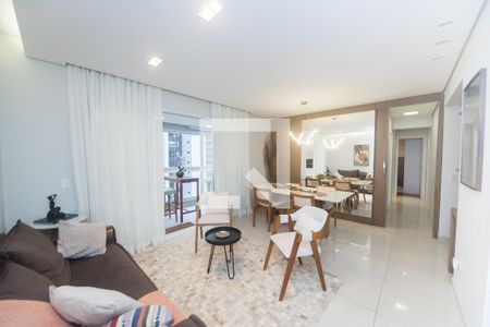 Sala de apartamento para alugar com 3 quartos, 105m² em Vila da Serra, Nova Lima