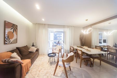 Sala de apartamento para alugar com 3 quartos, 105m² em Vila da Serra, Nova Lima