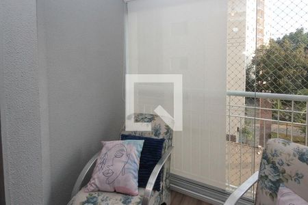 Apartamento à venda com 63m², 3 quartos e 1 vagaVaranda