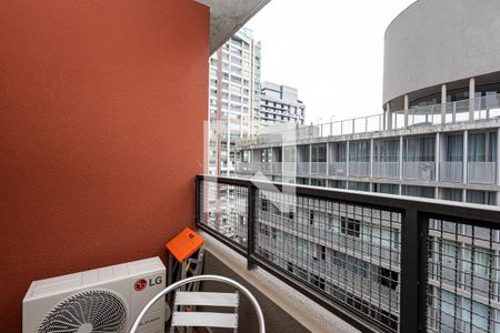 Apartamento para alugar com 33m², 1 quarto e sem vagaSacada