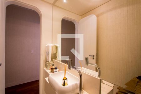 Lavabo de apartamento à venda com 4 quartos, 146m² em Centro, Santo André