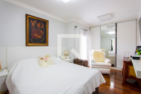 Quarto 1 - Suíte de apartamento à venda com 4 quartos, 146m² em Centro, Santo André