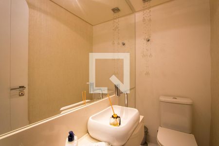 Lavabo de apartamento à venda com 4 quartos, 146m² em Centro, Santo André