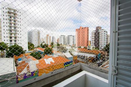Apartamento à venda com 146m², 4 quartos e 2 vagasVaranda do quarto 1