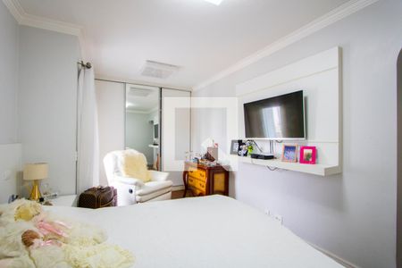 Quarto 1 - Suíte de apartamento à venda com 4 quartos, 146m² em Centro, Santo André