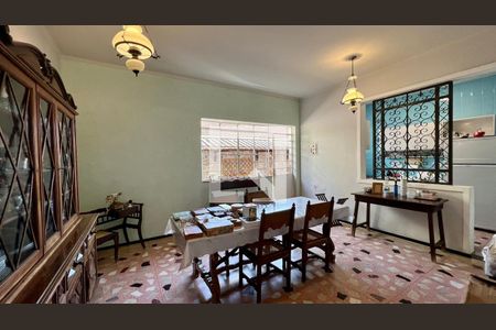 Sala de jantar de casa à venda com 5 quartos, 299m² em Santa Tereza, Belo Horizonte