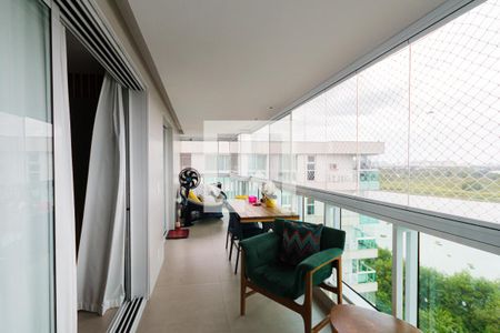 Varanda Gourmet de apartamento para alugar com 4 quartos, 155m² em Jacarepaguá, Rio de Janeiro